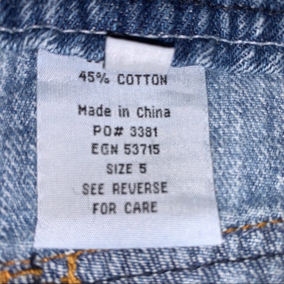 Paris Blues Denim Skirt Sz 5 - Picture 4 of 4